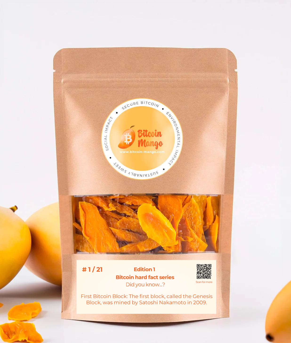 Bitcoin Mango - Snack Pack 50g